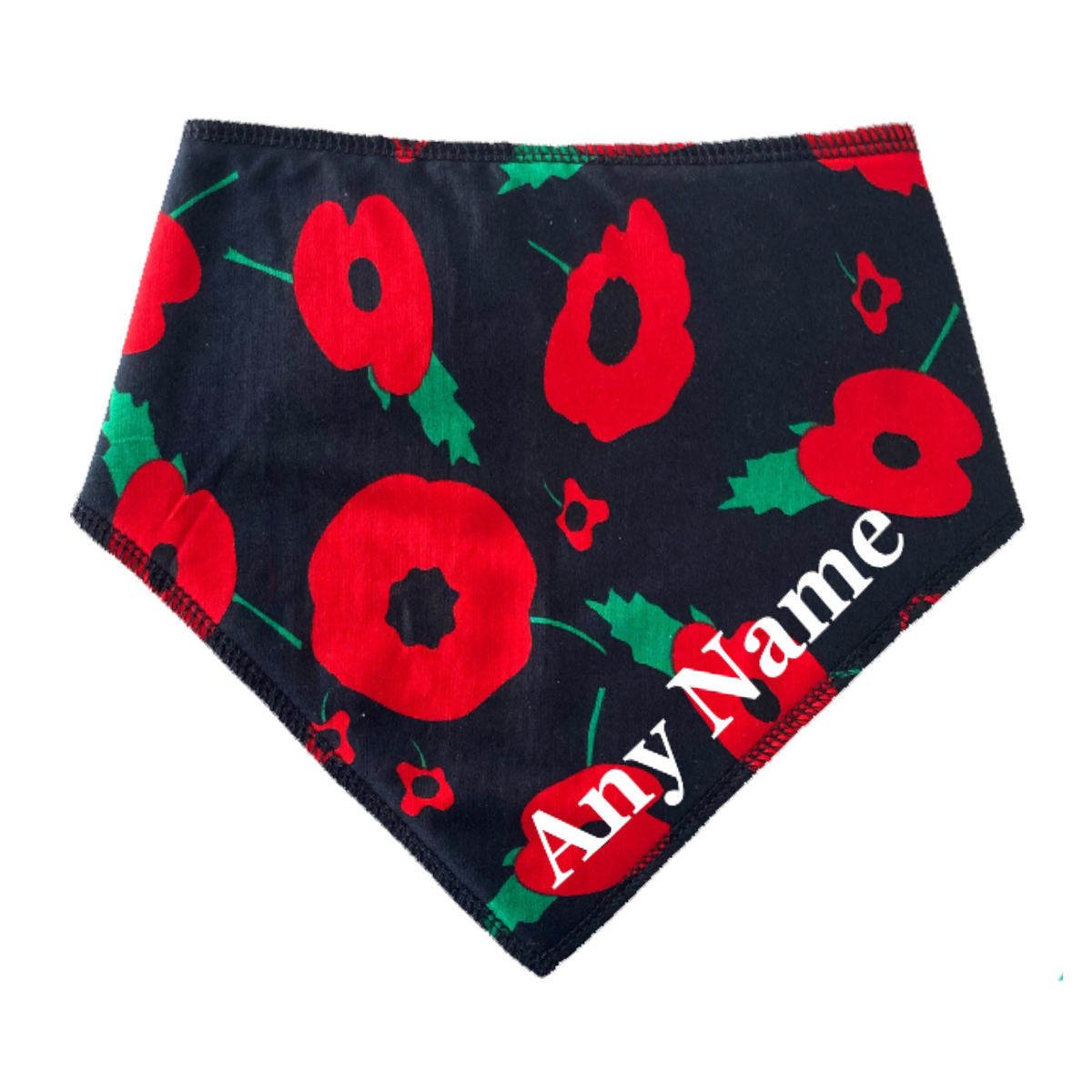 Poppy Pattern Dog Bandana