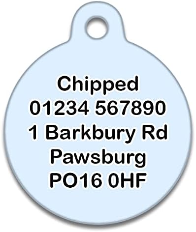 Mountain Blue Fir Forest - Pet ID Tag