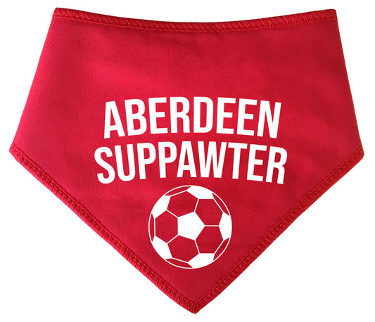 Aberdeen Football Suppawter Dog Bandana