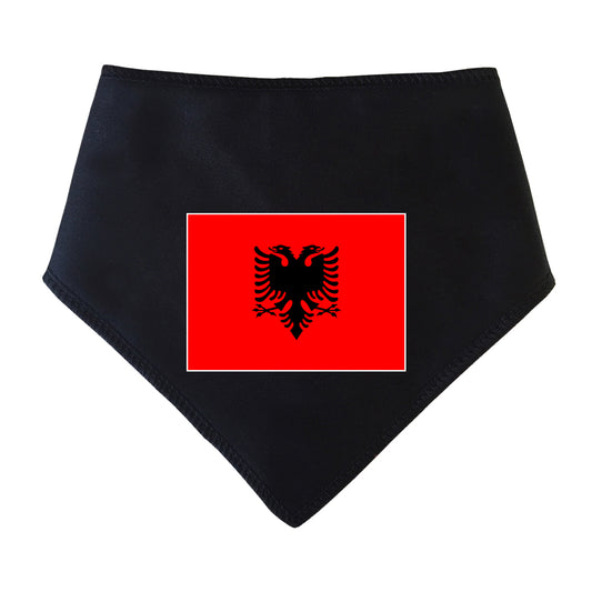 Albania Flag Dog Bandana