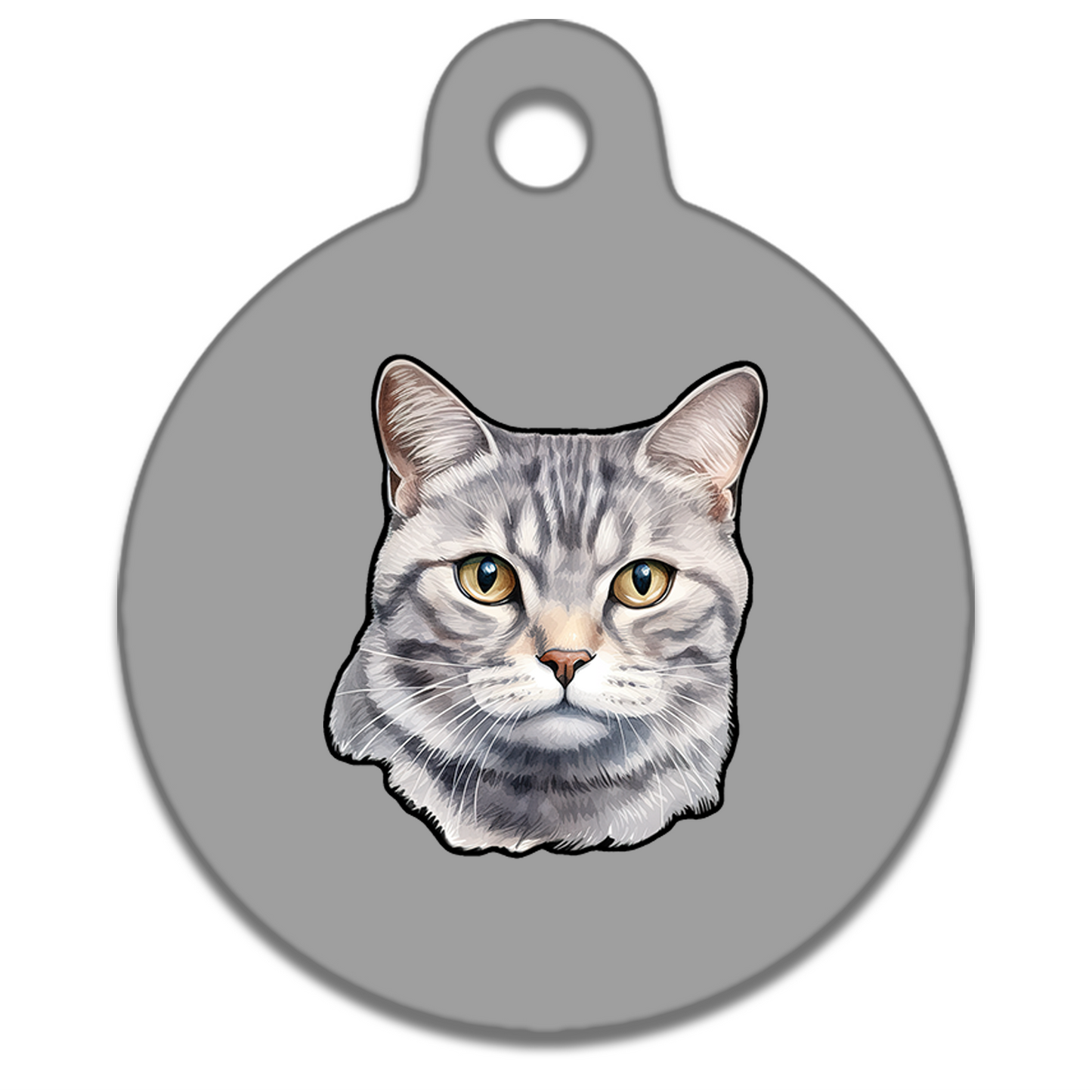 25mm Diameter Small Size - American Shorthair Cat