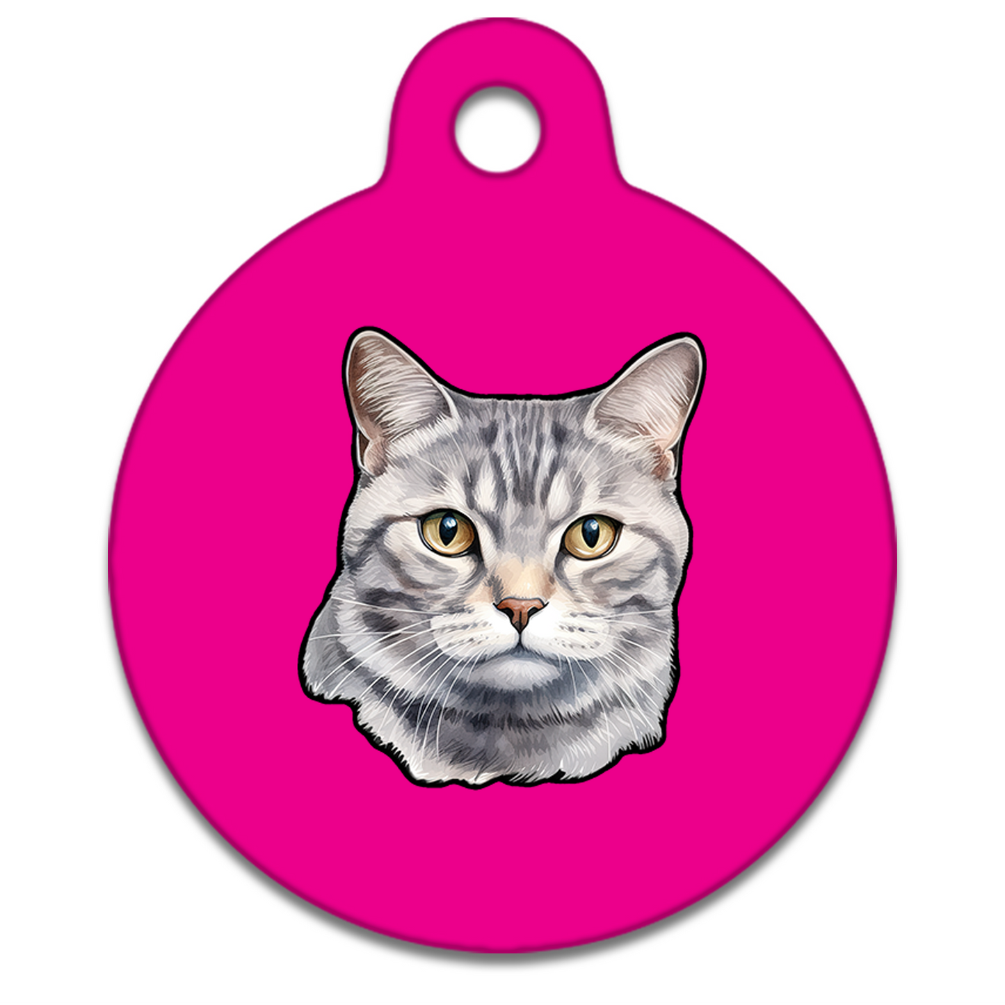 25mm Diameter Small Size - American Shorthair Cat