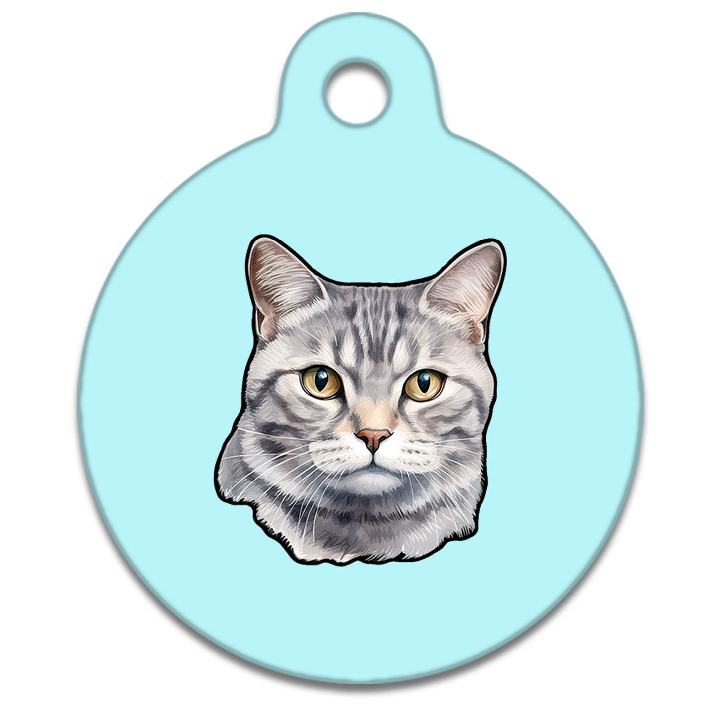 25mm Diameter Small Size - American Shorthair Cat