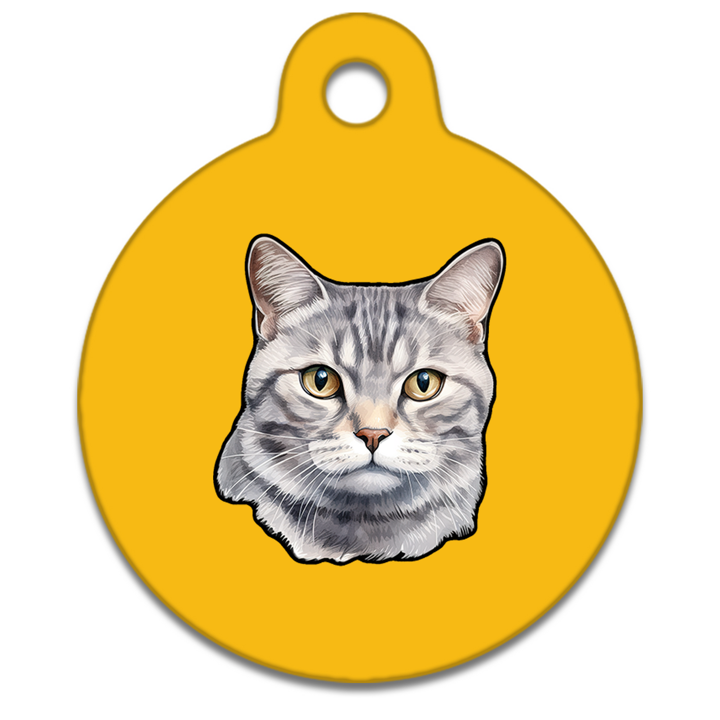 25mm Diameter Small Size - American Shorthair Cat