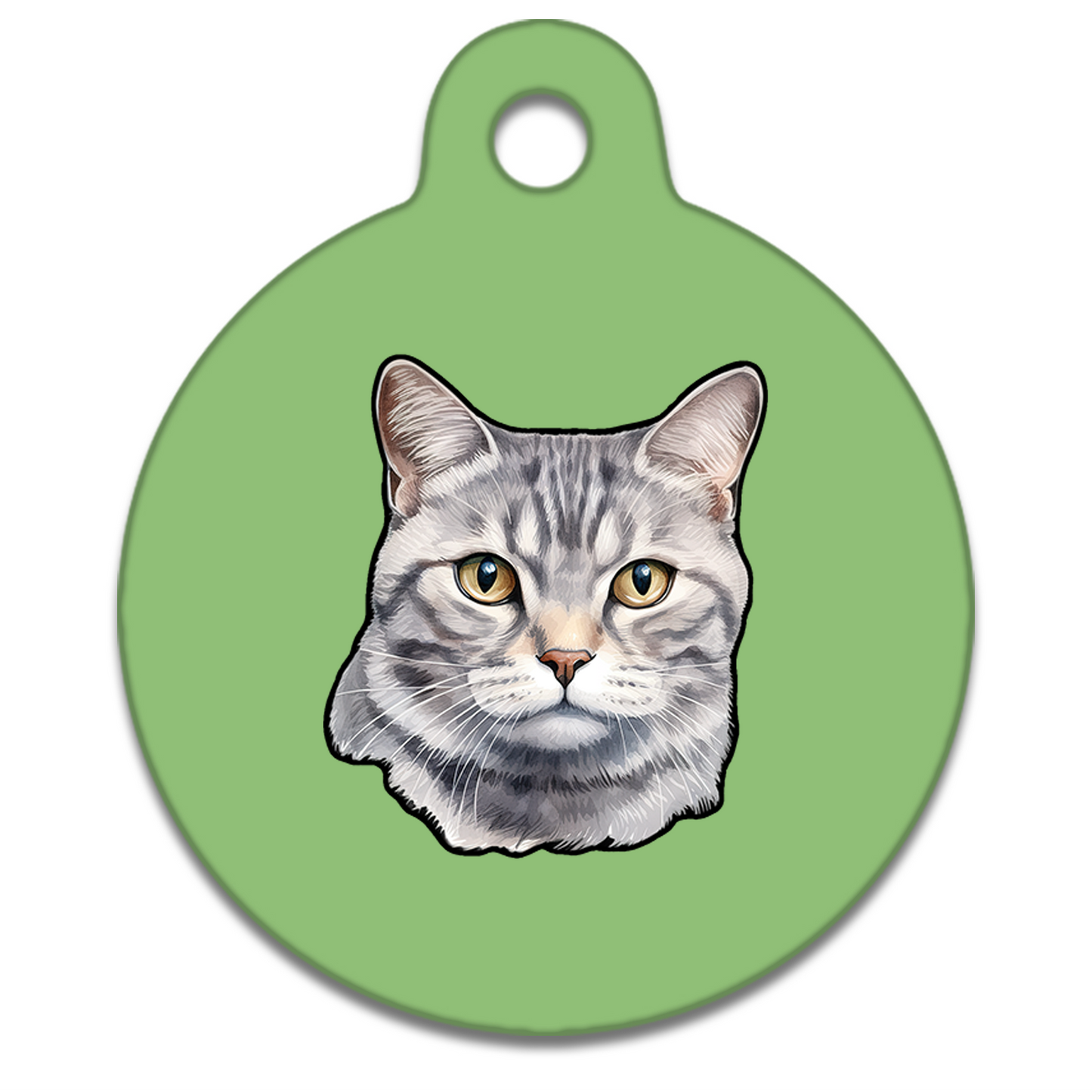 25mm Diameter Small Size - American Shorthair Cat