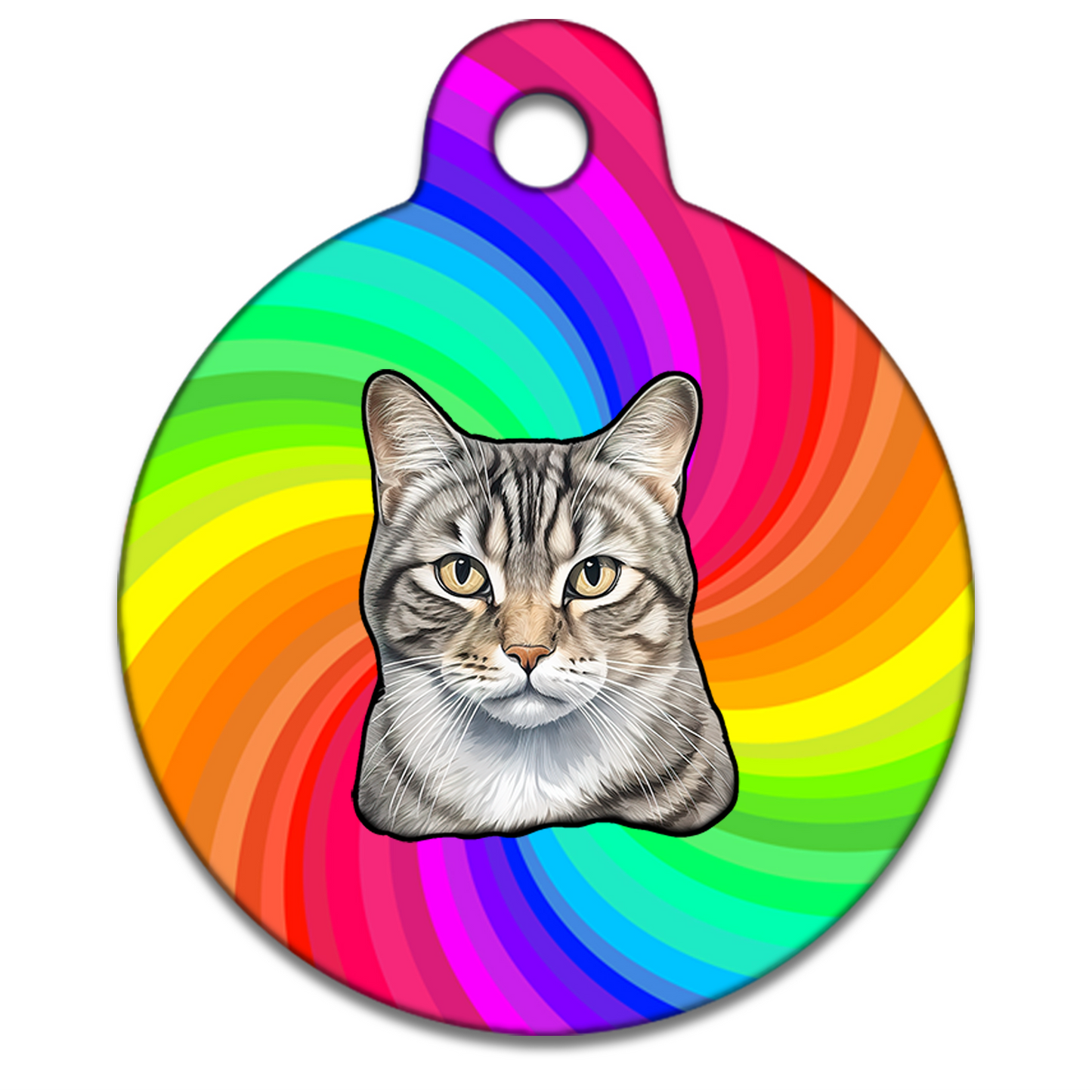 25mm Diameter Small Size - American Wirehair Cat