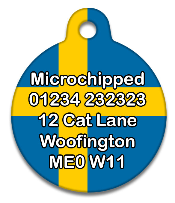 Sweden - Pet ID Tag