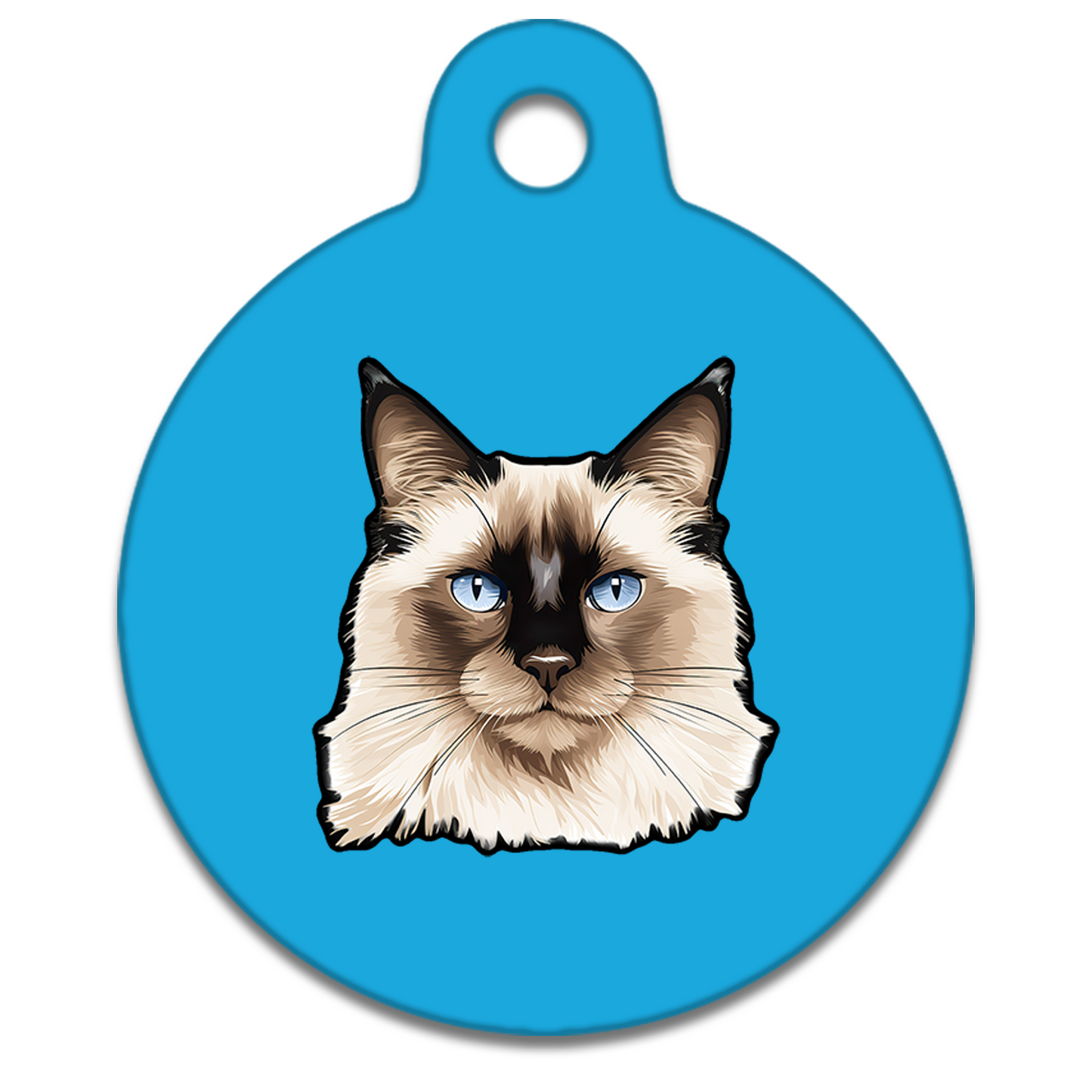 25mm Diameter Small Size - Balinese Cat