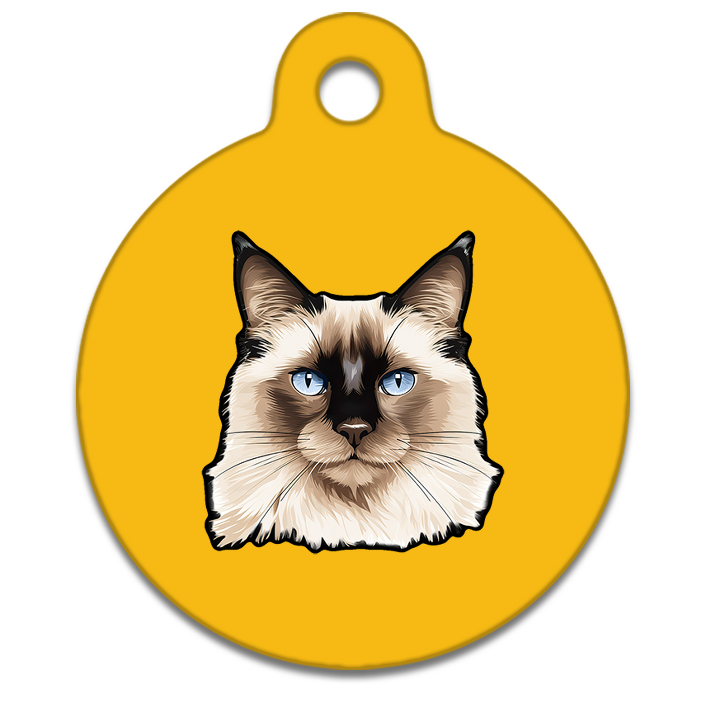 25mm Diameter Small Size - Balinese Cat