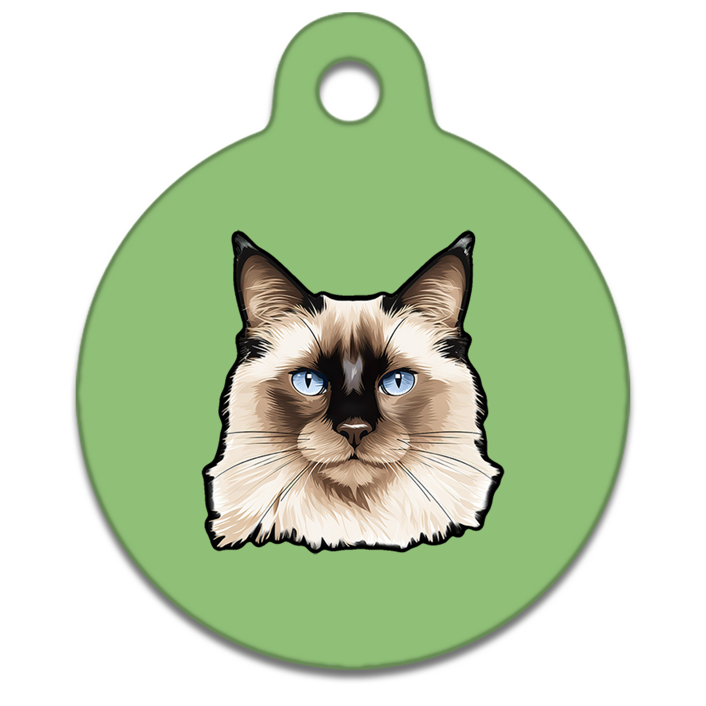 25mm Diameter Small Size - Balinese Cat