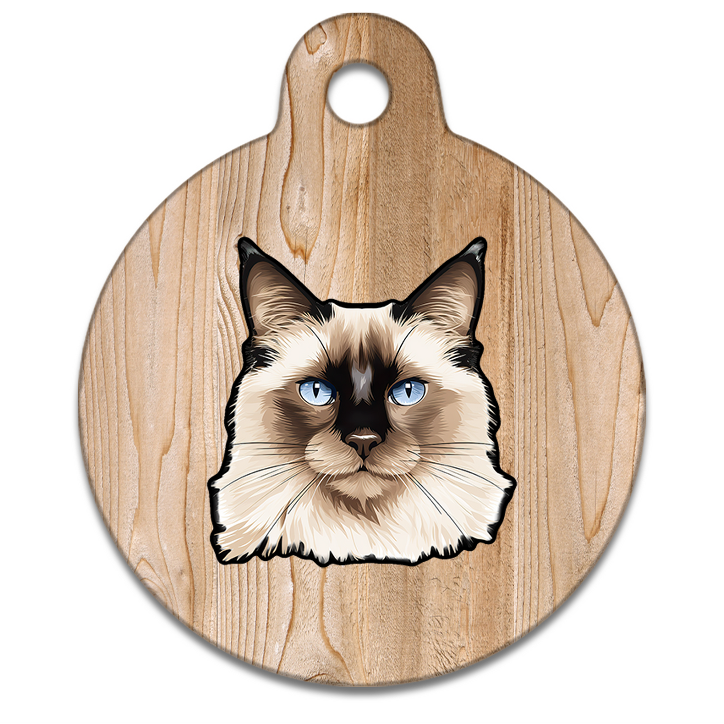25mm Diameter Small Size - Balinese Cat