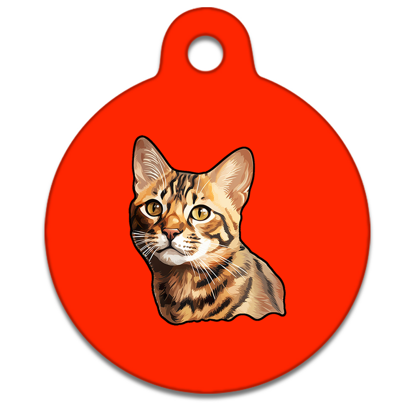 25mm Diameter Small Size - Bengal Cat