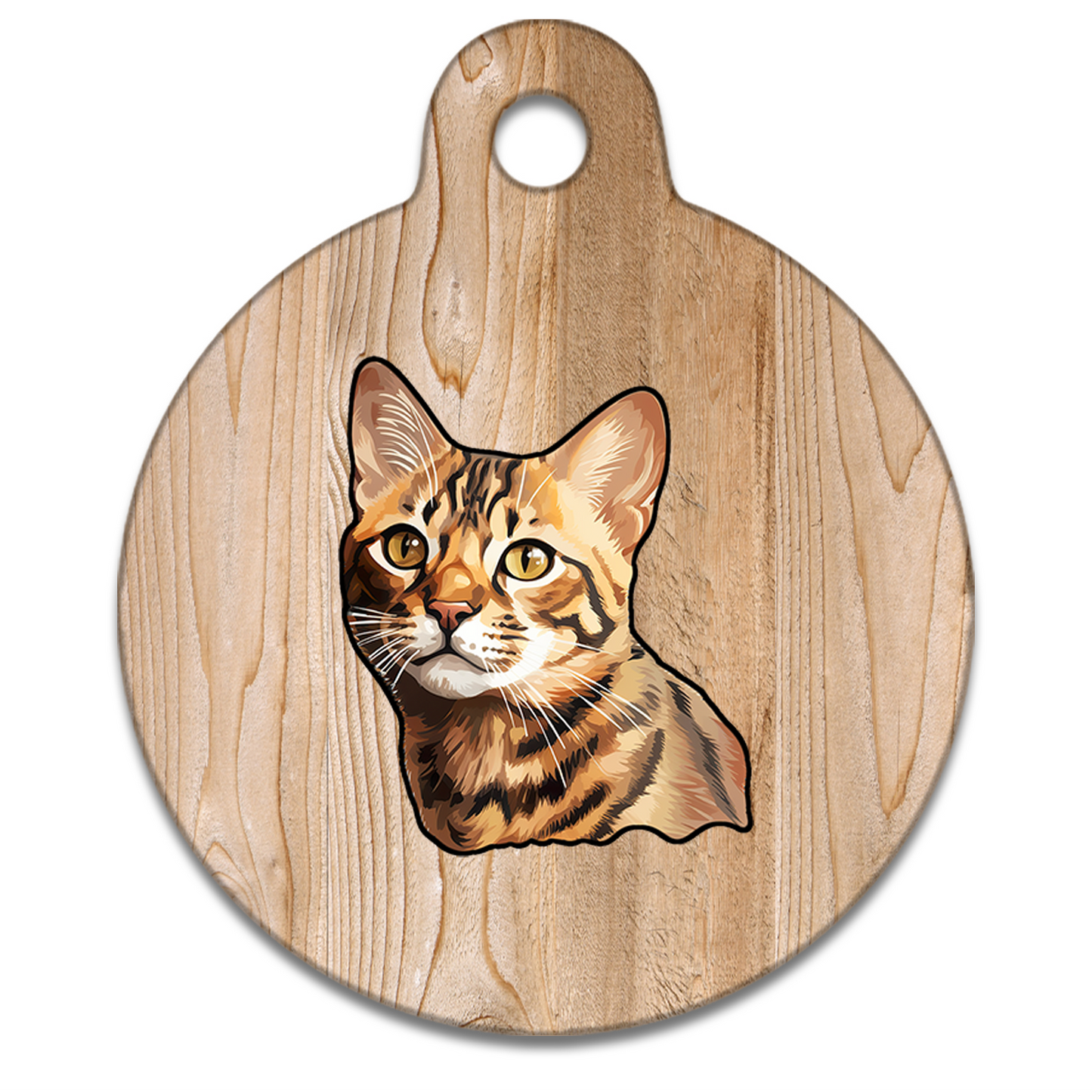25mm Diameter Small Size - Bengal Cat