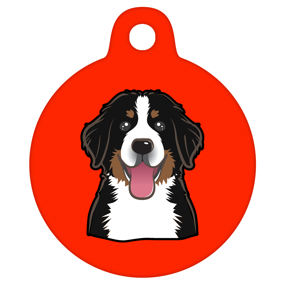 38mm Diameter Large Size - Bernese Mountain Dog