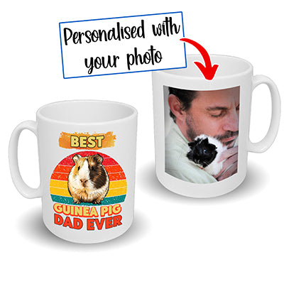 Best Guinea Pig Dad Ever With Custom Photo