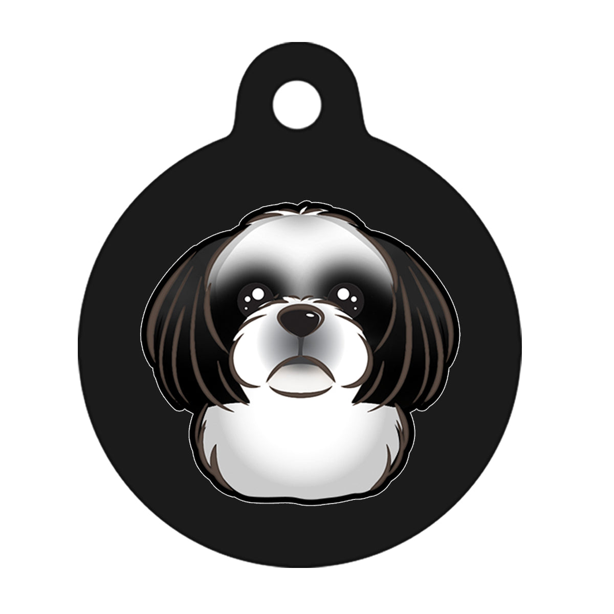 19mm Diameter Tiny Size - Shih Tzu Dog