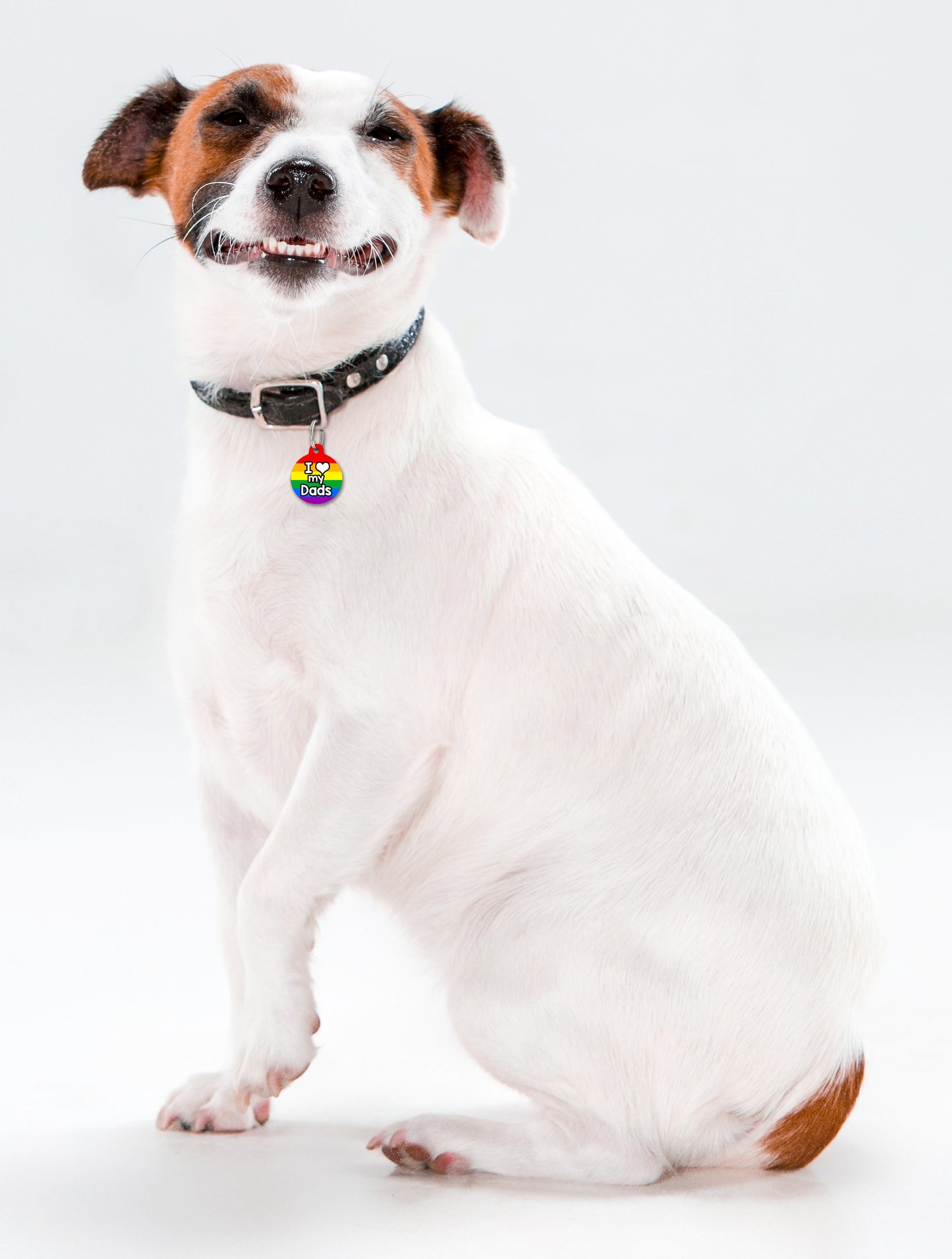 I Love My Dads - Pet ID Tag