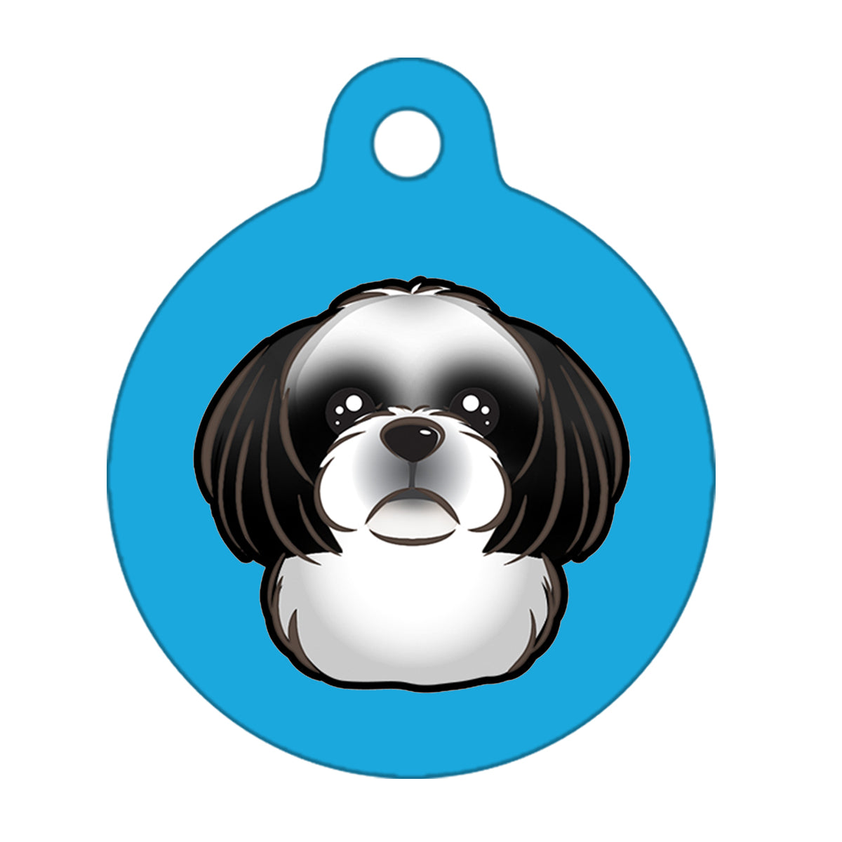 19mm Diameter Tiny Size - Shih Tzu Dog