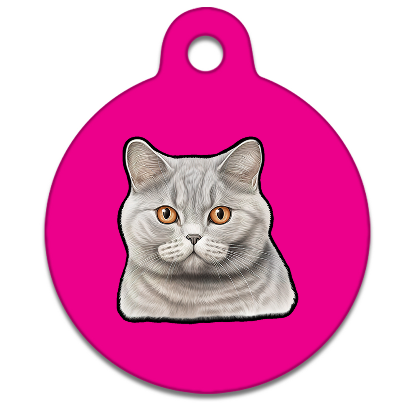 19mm Diameter Tiny Size - British Shorthair
