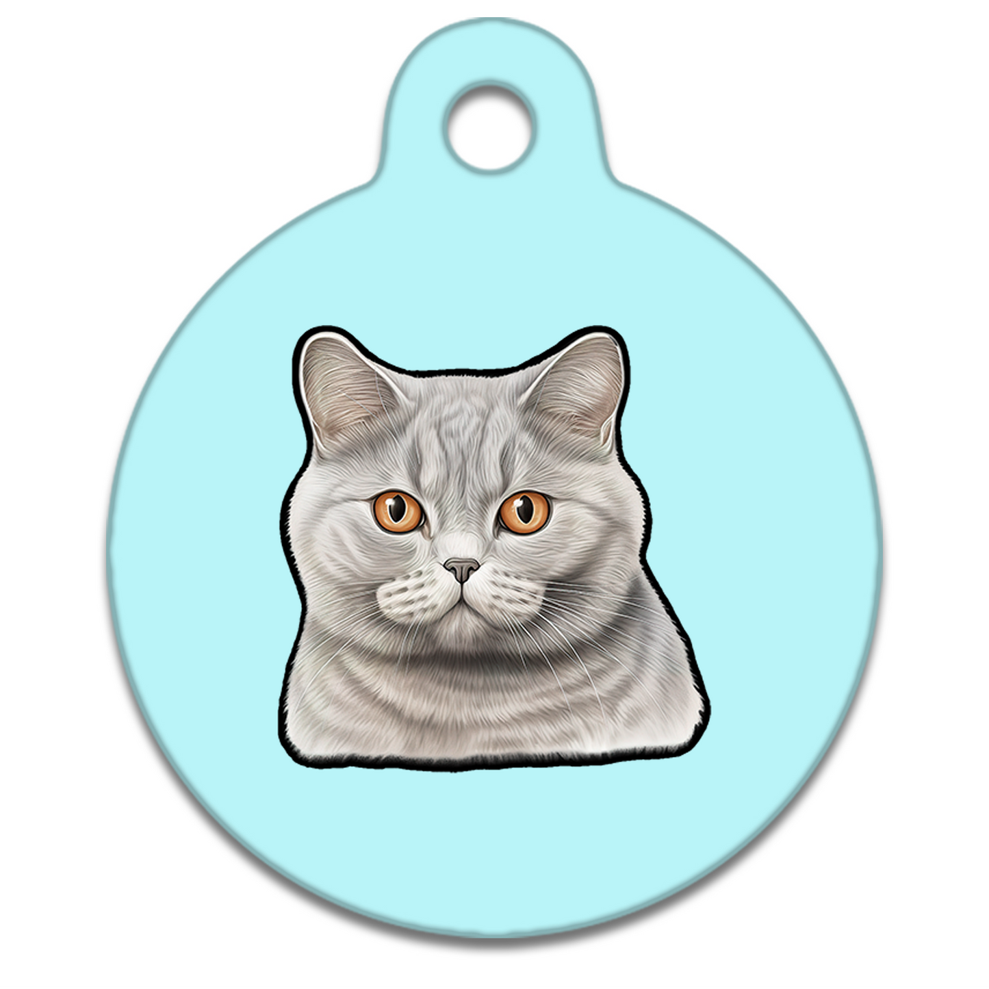 19mm Diameter Tiny Size - British Shorthair