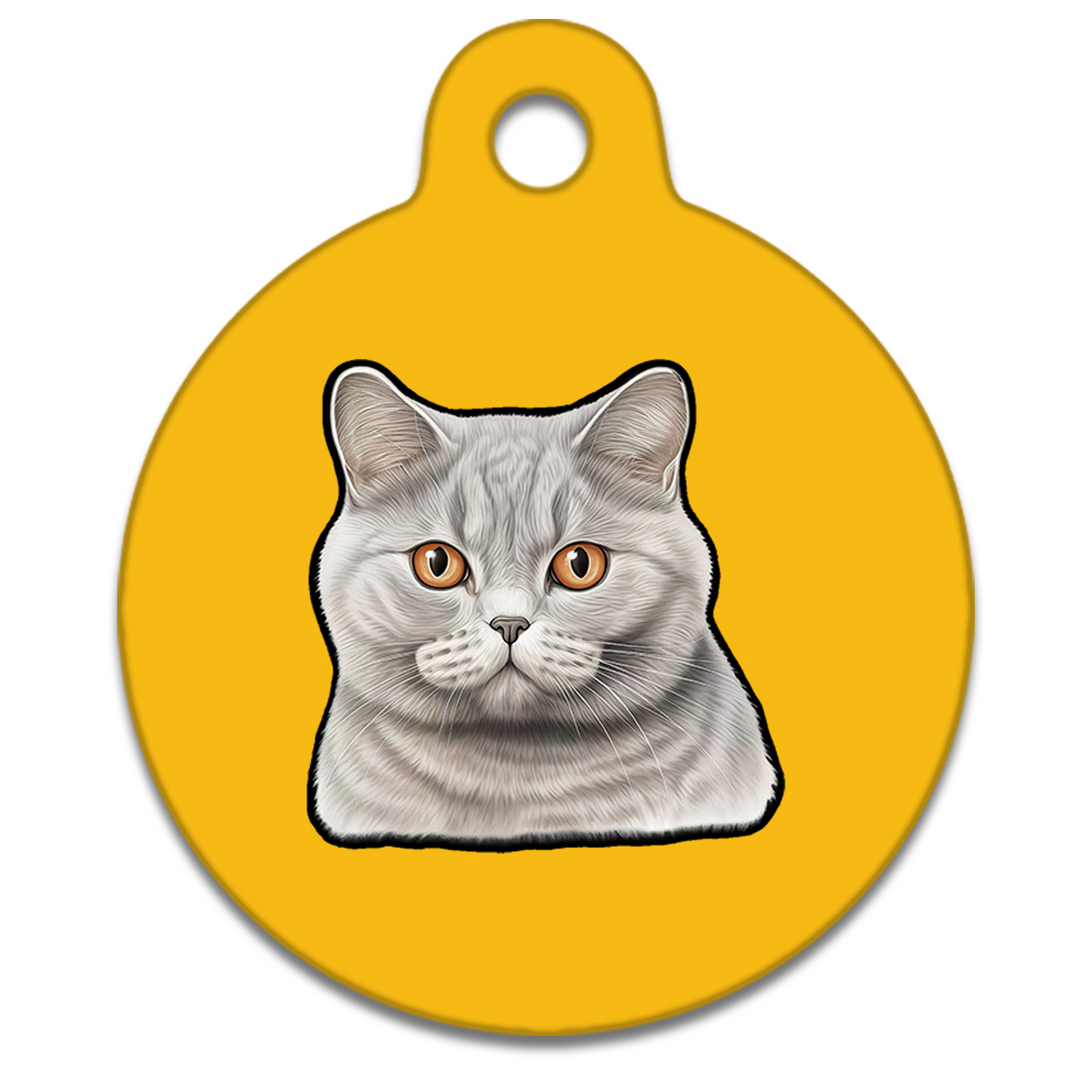 19mm Diameter Tiny Size - British Shorthair