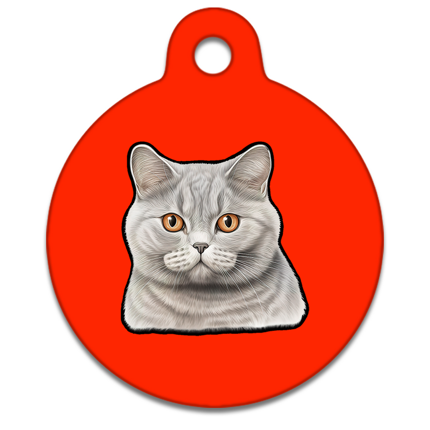 19mm Diameter Tiny Size - British Shorthair