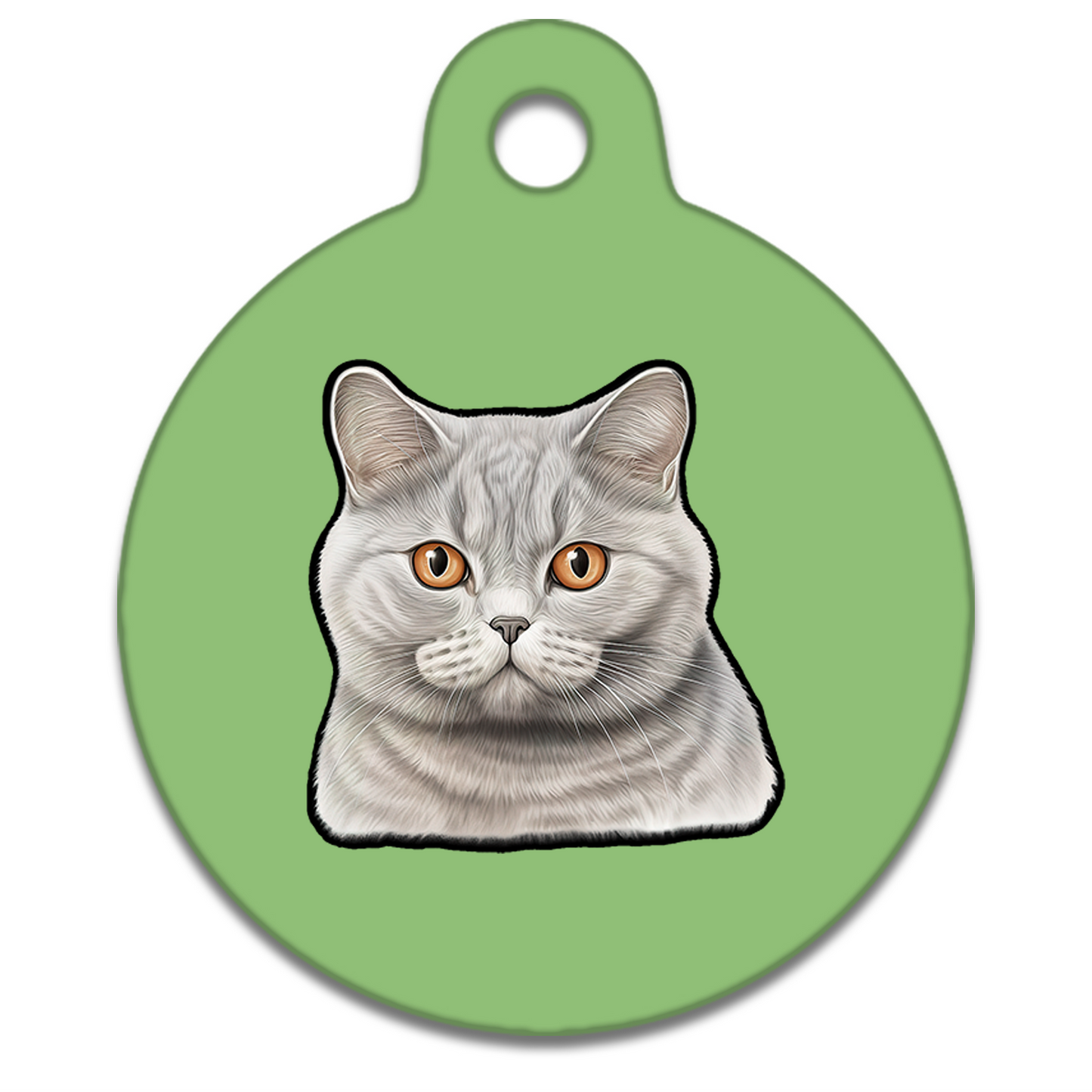 19mm Diameter Tiny Size - British Shorthair