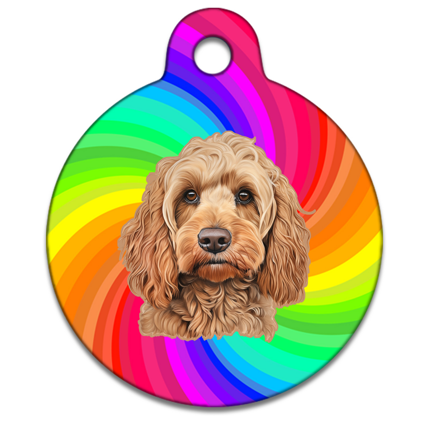 25mm Diameter Small Size - Cockapoo Design