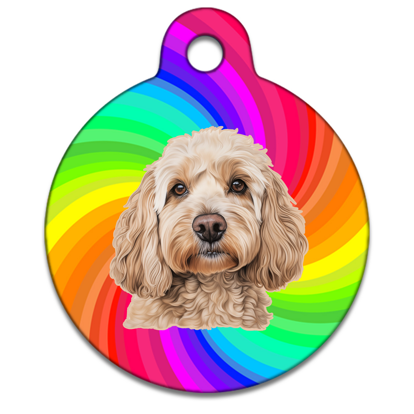 25mm Diameter Small Size - Cockapoo Design