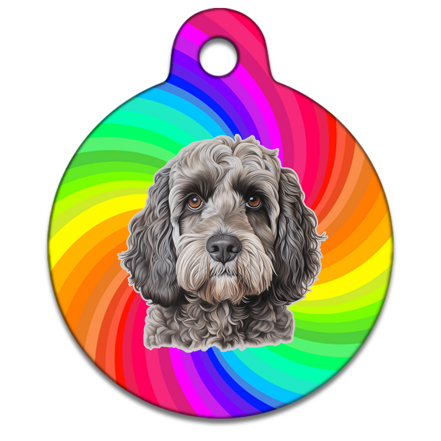 25mm Diameter Small Size - Cockapoo Design