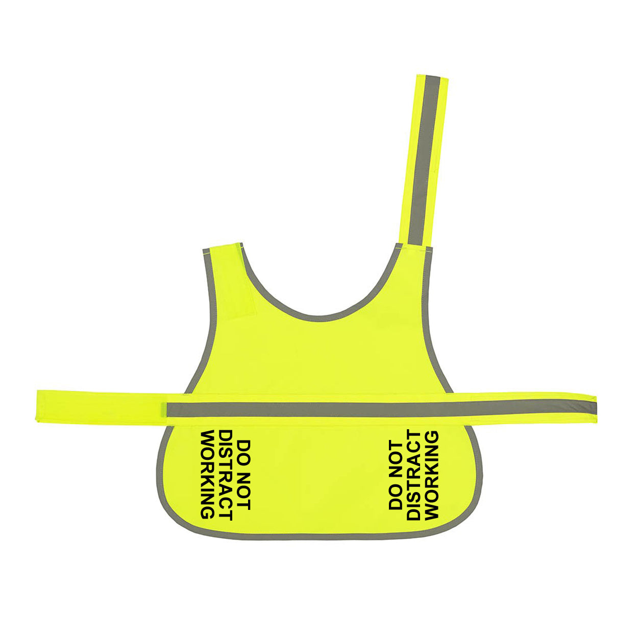 'Do Not Distract Working' High Visibility Lightweight Coat