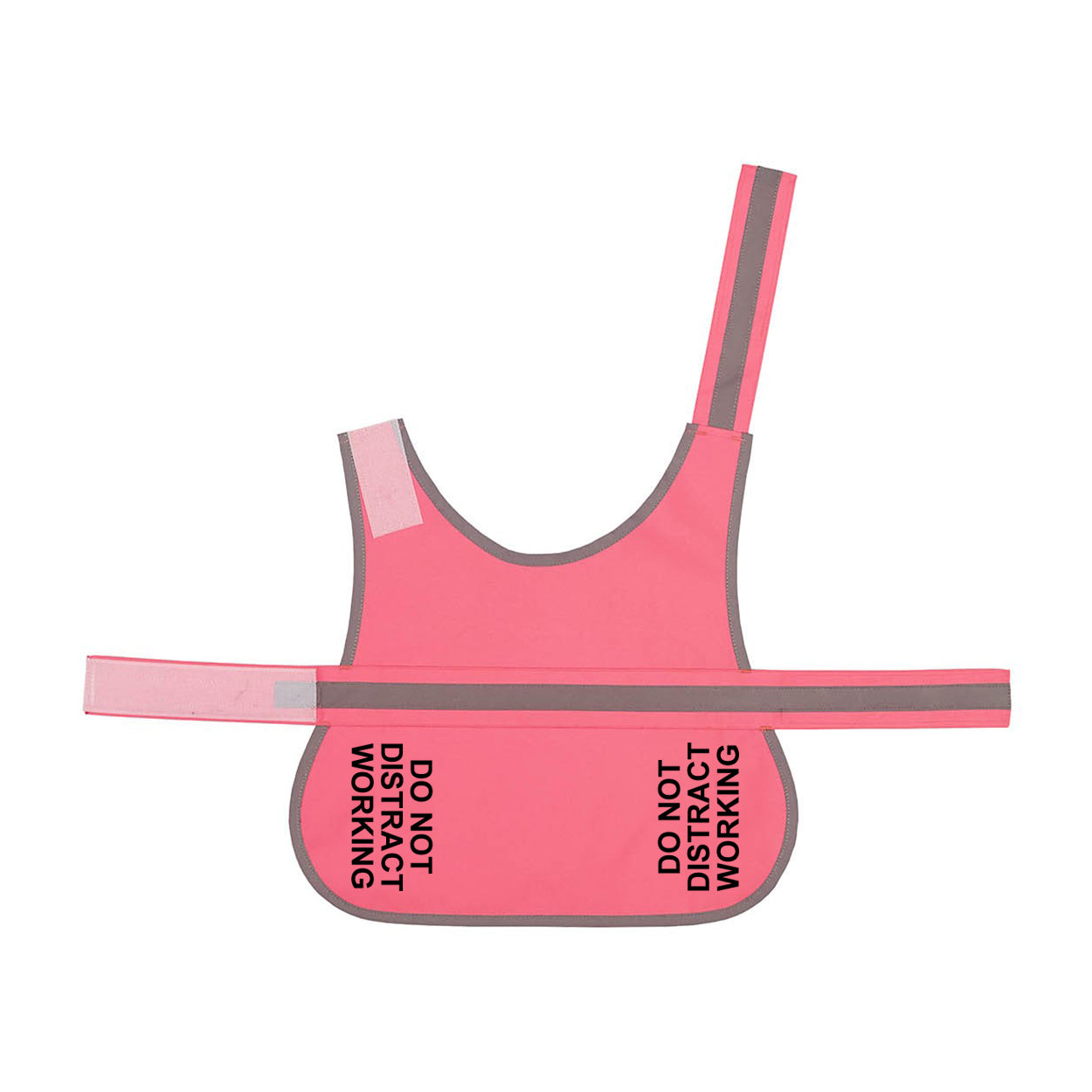 'Do Not Distract Working' High Visibility Lightweight Coat