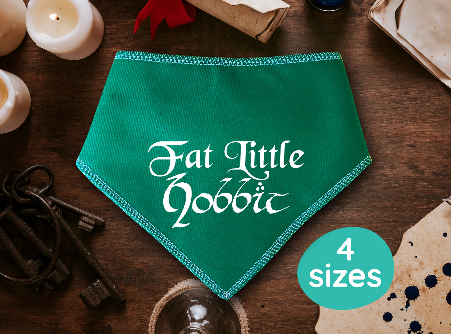 Fat Little Hobbit Dog Bandana