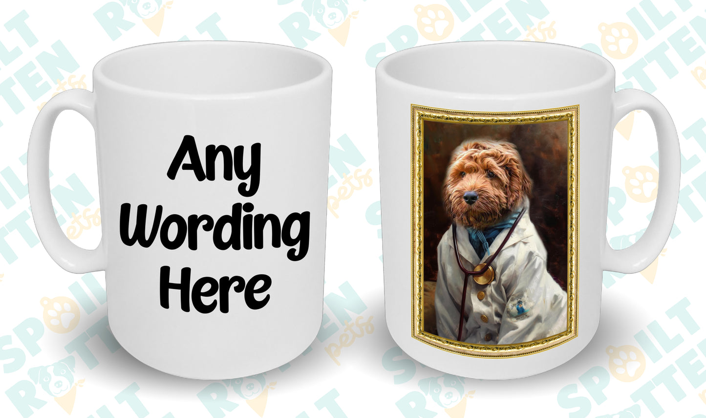 Doctor Custom Pet Portrait Mug - Add Your Own Photo