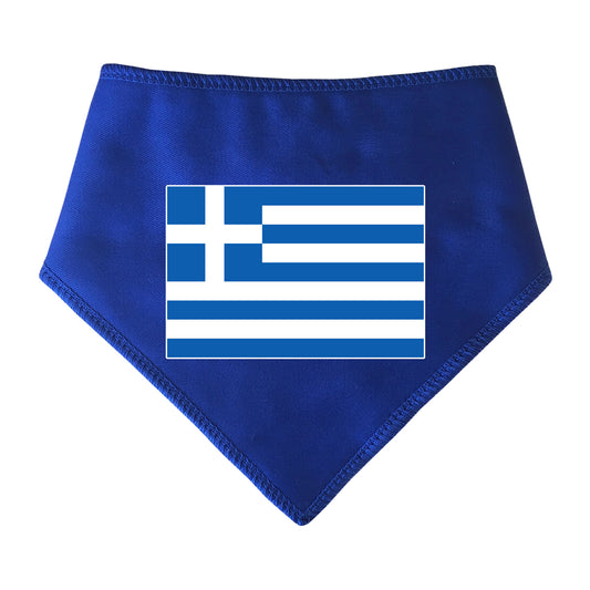 Greece Flag Dog Bandana