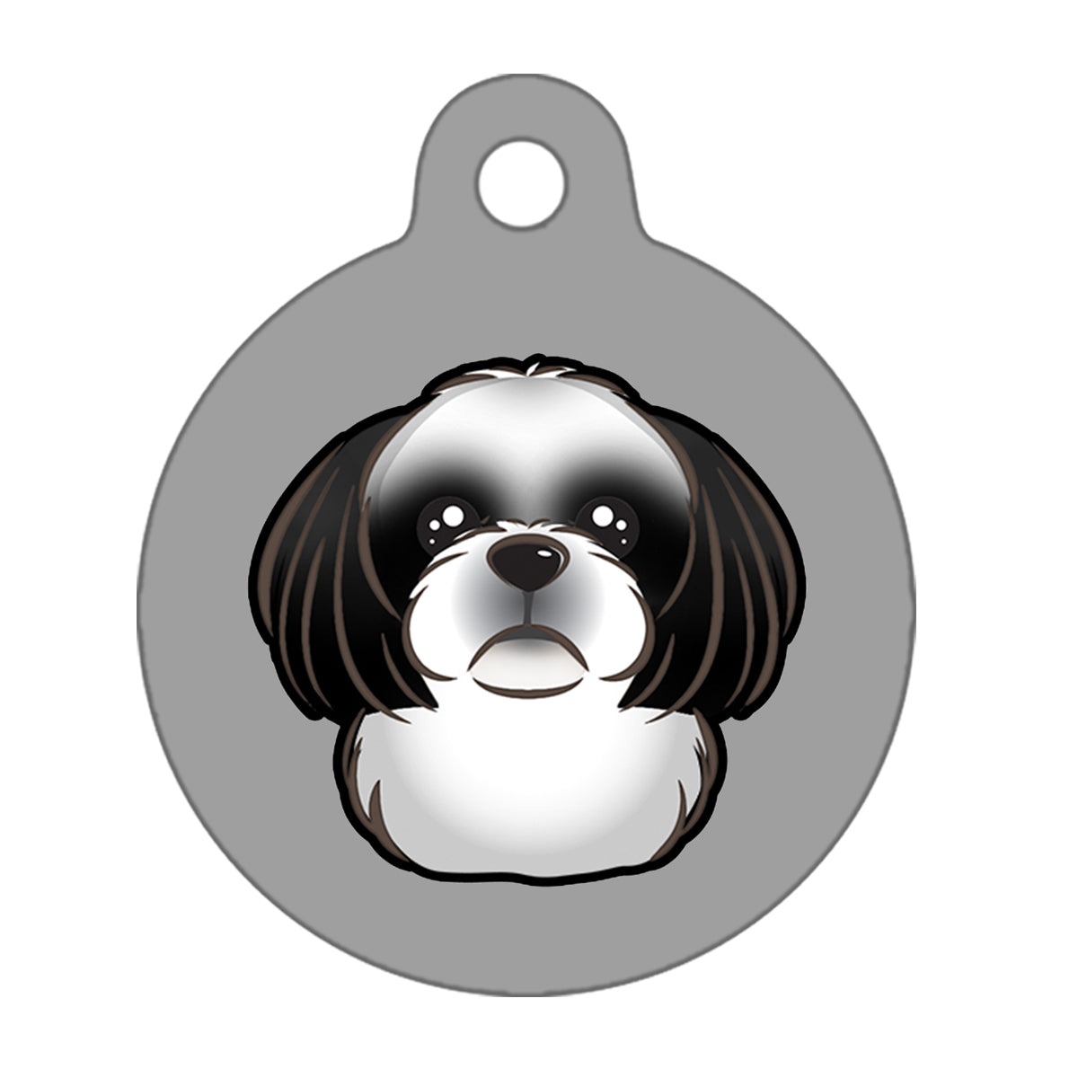 19mm Diameter Tiny Size - Shih Tzu Dog