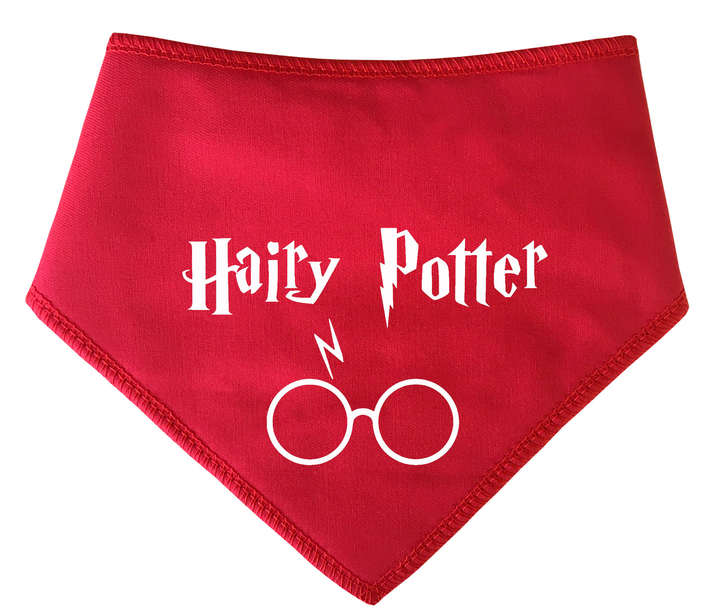 Hairy Potter Dog Bandana