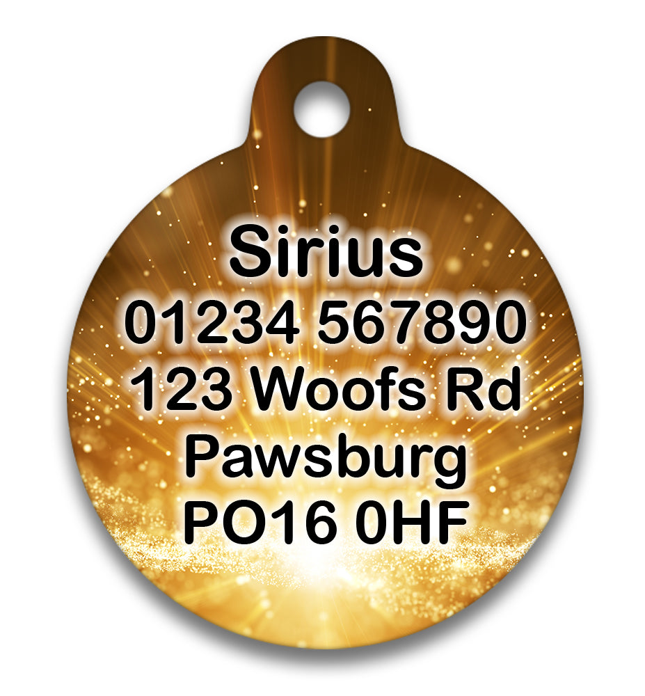 I Solemnly Swear That I Am Up To No Good - Pet ID Tag