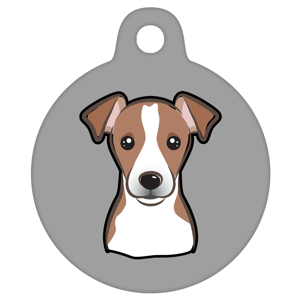 38mm Diameter Large Size - Jack Russell Design