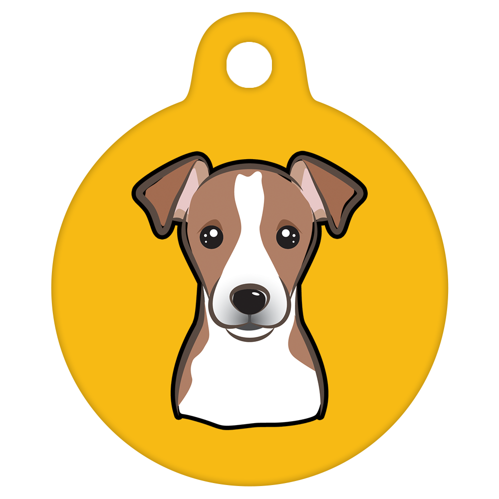 25mm Diameter Small Size - Jack Russell Design