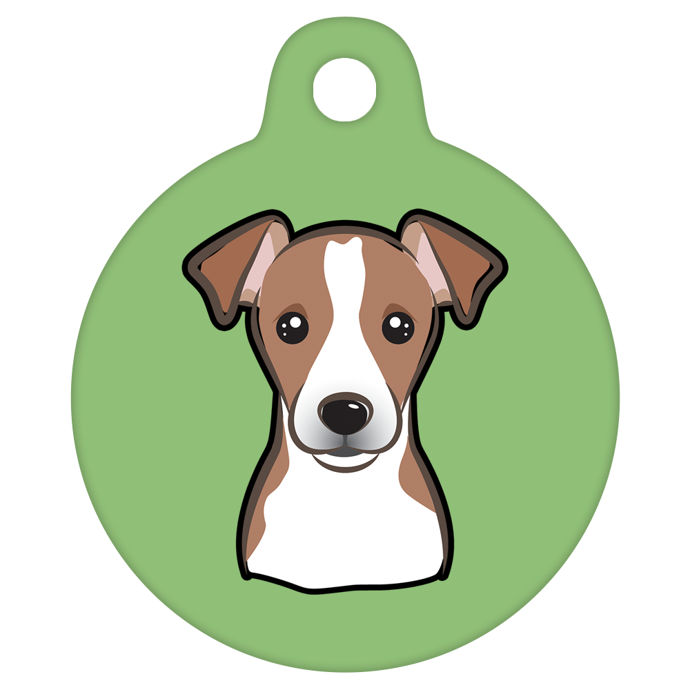 38mm Diameter Large Size - Jack Russell Design