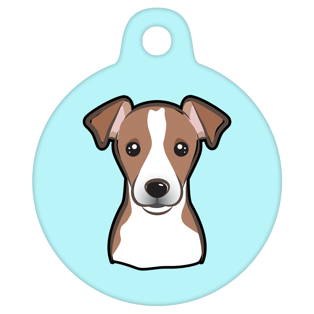 38mm Diameter Large Size - Jack Russell Design