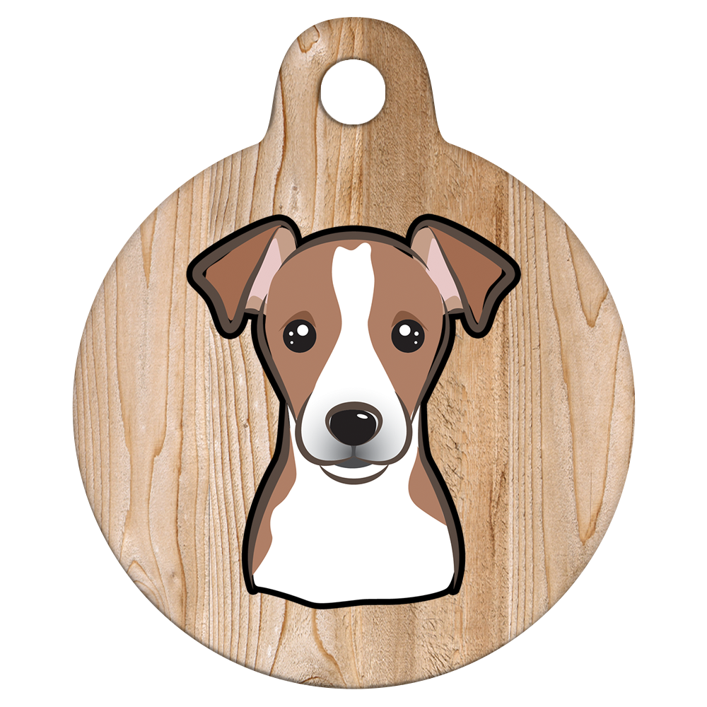 38mm Diameter Large Size - Jack Russell Design