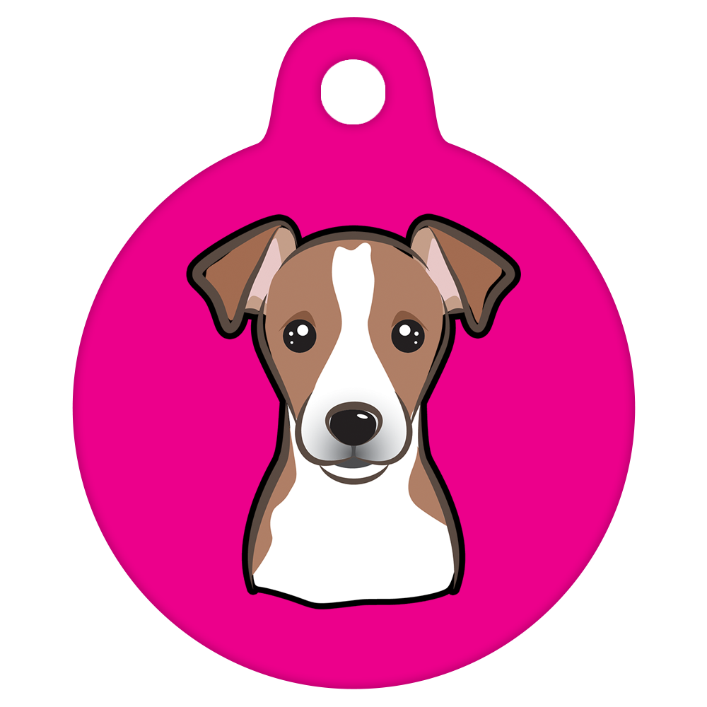 25mm Diameter Small Size - Jack Russell Design