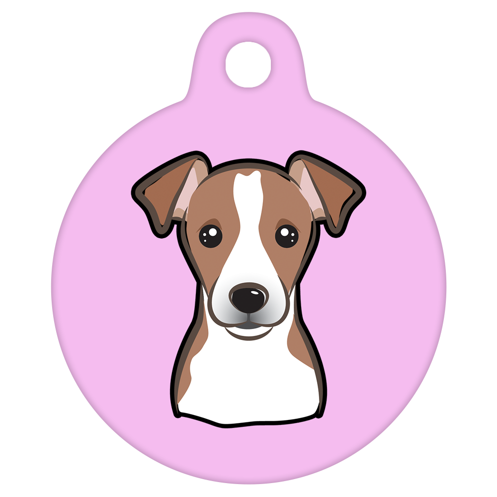 25mm Diameter Small Size - Jack Russell Design