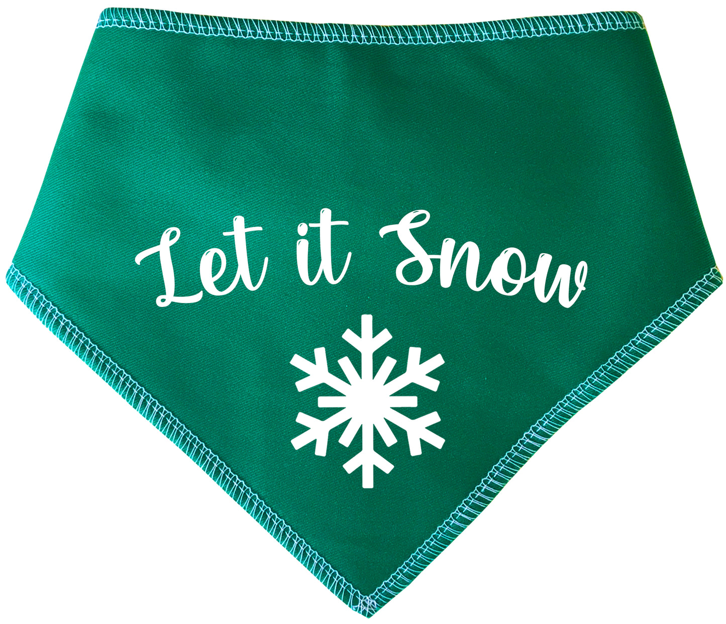 Let It Snow Dog Bandana