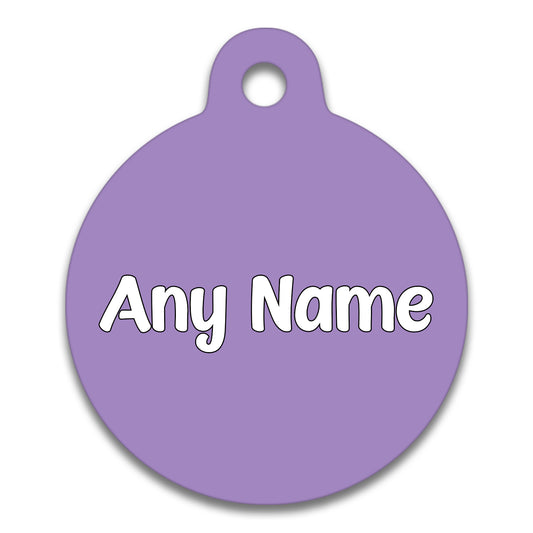 Lilac - Pet ID Tag