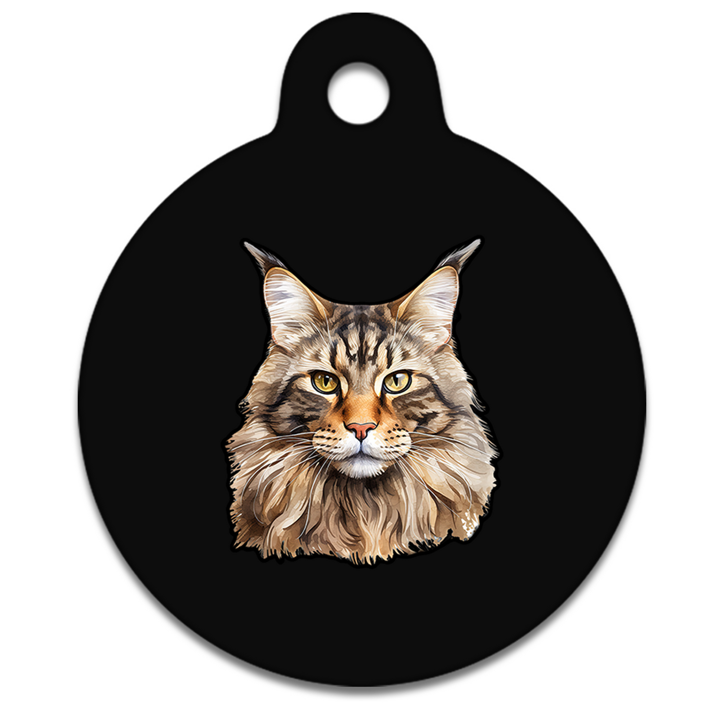 25mm Diameter Small Size - Maine Coon