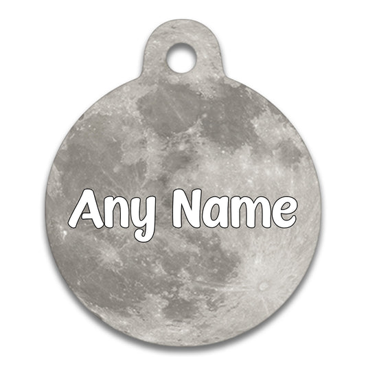 Moon - Pet ID Tag