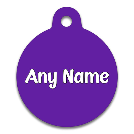 Purple - Pet ID Tag